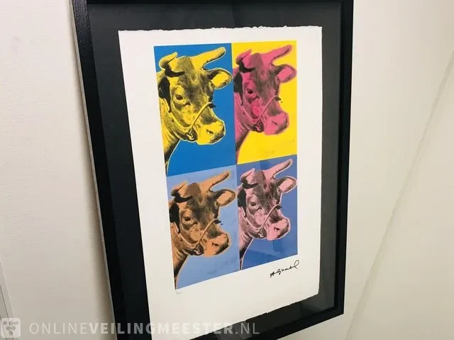 10x kunstcollectie andy warhol x tom wesselink - lithografen - afbeelding 14 van  17