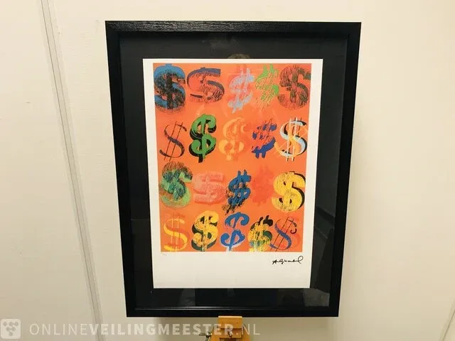 10x kunstcollectie andy warhol x tom wesselink - lithografen - afbeelding 17 van  17