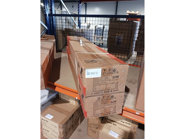 10x led batten 32w liper, wit, 2024 - afbeelding 2 van  2