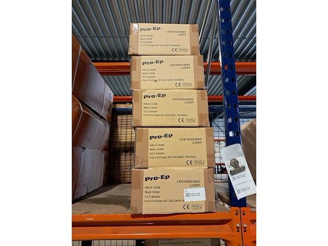 10x led high bay lights a-serie 100w kcd, zwart, 2024 - afbeelding 4 van  4