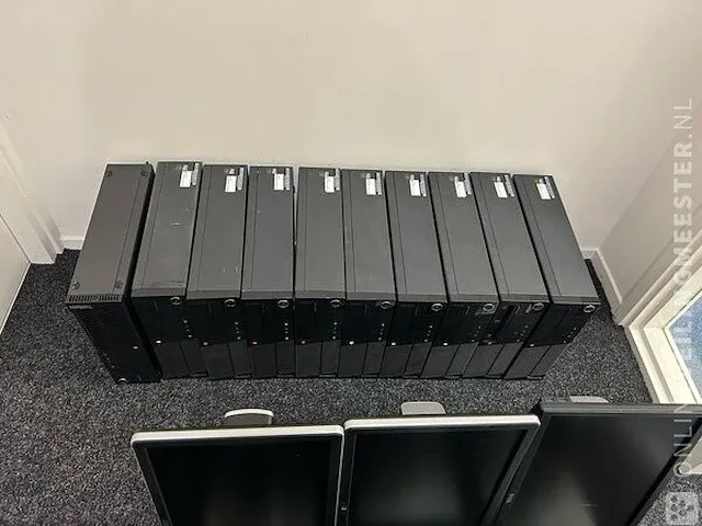 10x lenovo thinkcentre m79 pc's + 10x dell 20 inch monitoren lenovo & dell, thinkcentre m79 - afbeelding 2 van  5