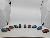 10x miniatuur o.a. corgi toys, dinky toys - afbeelding 1 van  12