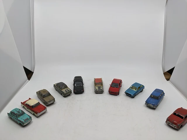 10x miniatuur o.a. corgi toys, dinky toys - afbeelding 5 van  12