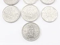 10x munten frankrijk - afbeelding 8 van  8
