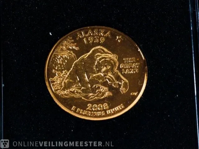 10x munten u.s.a. - afbeelding 2 van  11