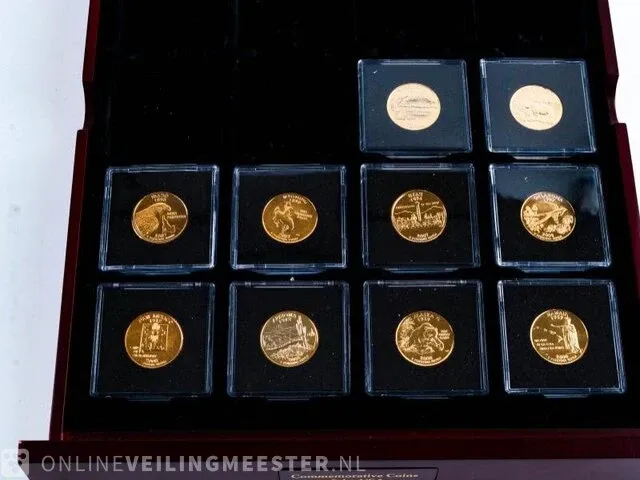 10x munten u.s.a. - afbeelding 1 van  11