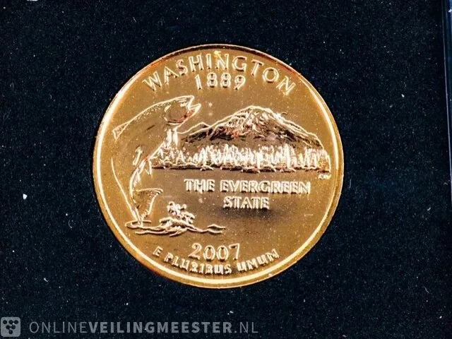 10x munten u.s.a. - afbeelding 4 van  11