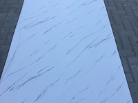 10x pvc panelen, marmeren look - afbeelding 1 van  3