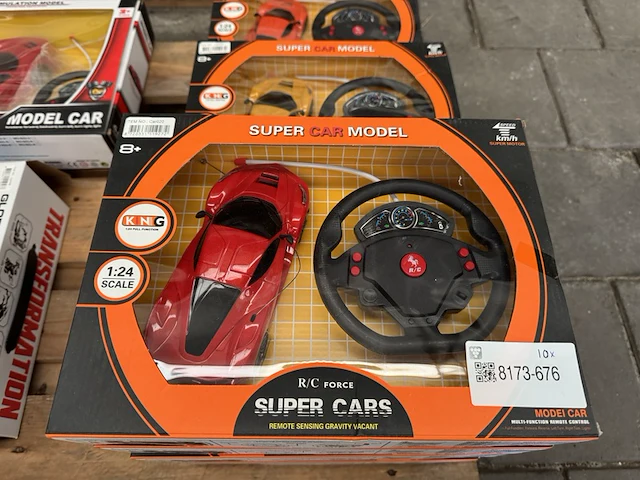 10x rc super car/auto - afbeelding 2 van  4