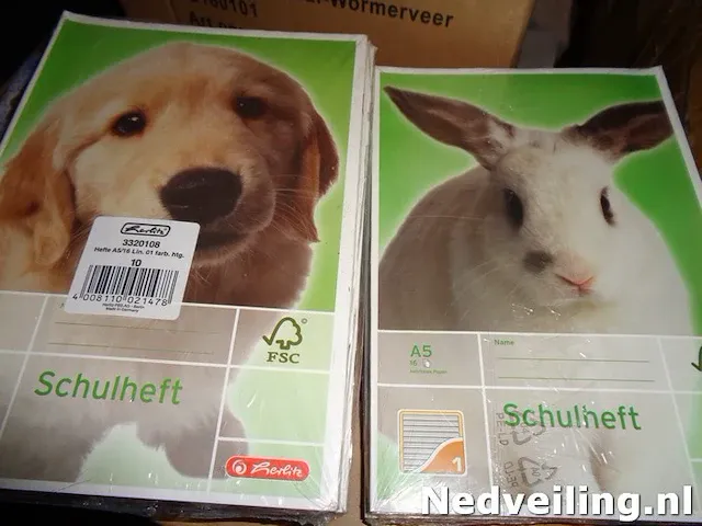 10x schriften a5 lijn - afbeelding 1 van  3