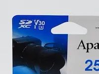 10x sd kaart apacer, 256gb v30 - afbeelding 2 van  6