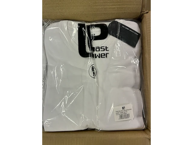 10x set van 10 t-shirts maat m lower east, wit - afbeelding 2 van  4