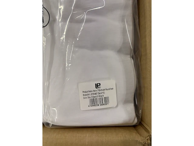 10x set van 10 t-shirts maat m lower east, wit - afbeelding 3 van  4