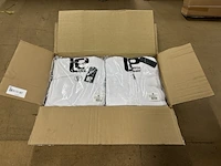 10x set van 10 t-shirts maat m lower east, wit - afbeelding 4 van  4