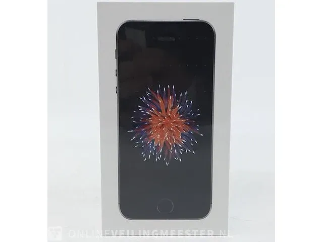 10x smartphone apple, iphones se, grijs / chroom - afbeelding 1 van  5