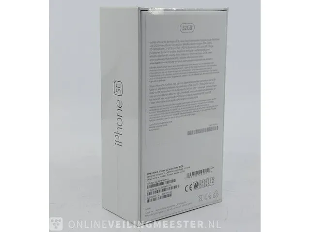 10x smartphone apple, iphones se, grijs / chroom - afbeelding 3 van  5