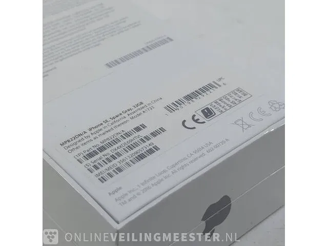 10x smartphone apple, iphones se, grijs / chroom - afbeelding 5 van  5