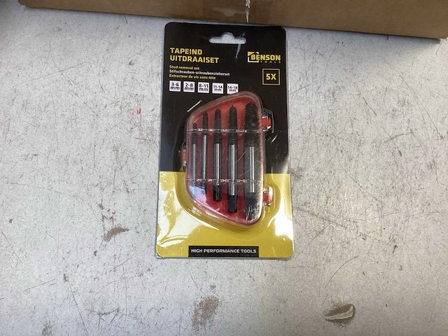 (10x) tapeind uitdraaiset - bensontools - 5-delig - afbeelding 2 van  3