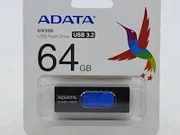 10x usb stick adata, uv320 64gb usb 3.2 flash drive - afbeelding 1 van  6