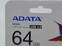10x usb stick adata, uv320 64gb usb 3.2 flash drive - afbeelding 2 van  6