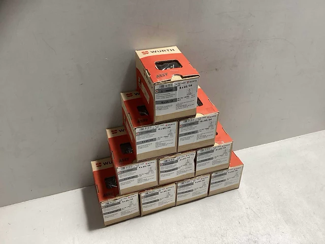 (10x) wurth schroeven 4x60/ 34 (2500 stuks) - afbeelding 3 van  3
