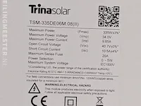 10x zonnepaneel trinasolar, tsm-335de06m.08(ii) - afbeelding 3 van  4