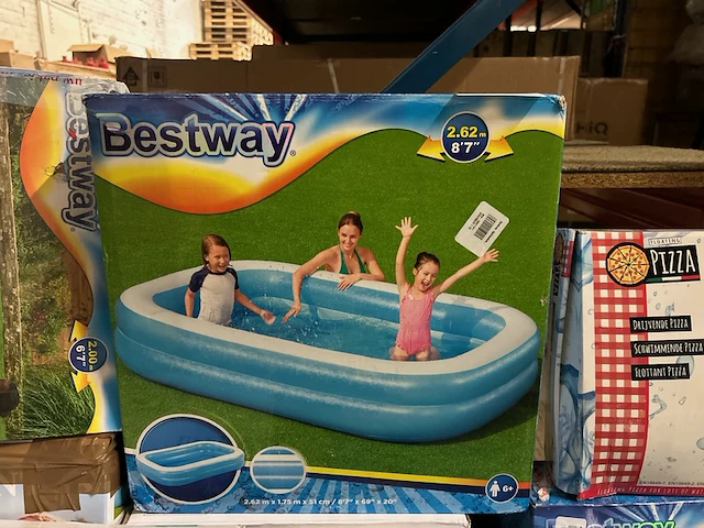 10x zwembaden opblaasbaar en accessoires bestway, intex - afbeelding 2 van  6