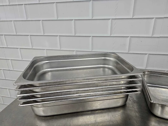 1/1 - rvs gastronormbak (7x) - afbeelding 2 van  4