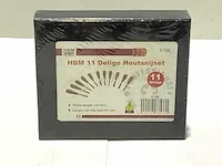 11-delige houtsnijset - afbeelding 2 van  3