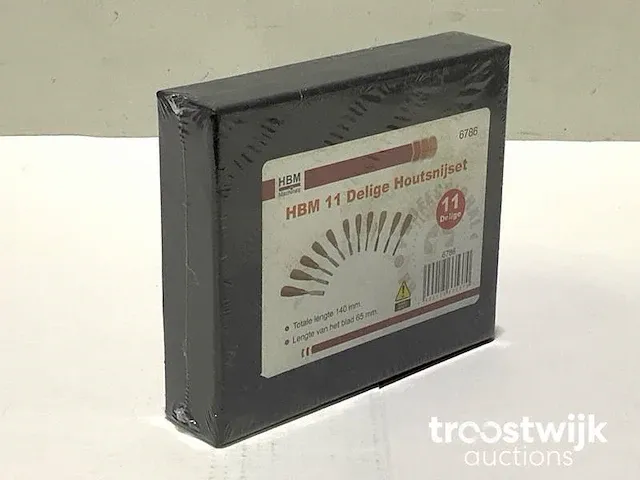 11-delige houtsnijset - afbeelding 3 van  3
