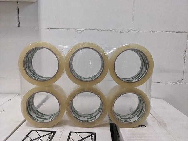11 doos a 36 rol transparante tape - afbeelding 2 van  4
