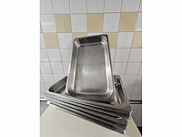 1/1 g.n. - rvs gastronormbak (10x) - afbeelding 2 van  3