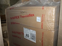 11 verpakkingen isolatiemateriaal gutex thermoflex 40 mm 135 x 57.5 cm (ruim 80 m2) met isolatiewaarde rs 1... - afbeelding 1 van  3