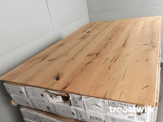 110 m2 multiplank xl eiken parket - 1800 x 180 x 14 mm - afbeelding 3 van  4