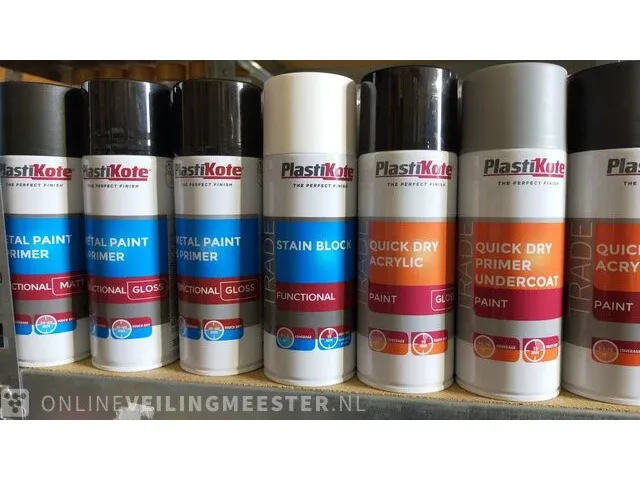 110 x mix spuitlak plastikote - afbeelding 5 van  6