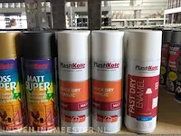 110 x onderhouds/ lak spuitbussen grandprix/ plastikote - afbeelding 5 van  8