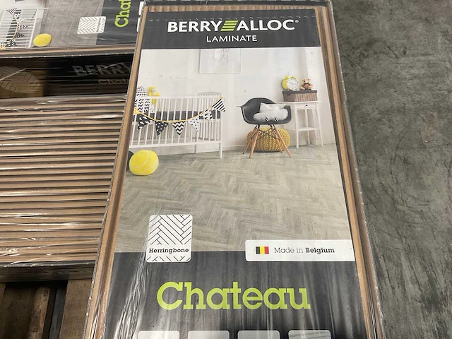 11,2m² berry alloc visgraat laminaat light nature type-a - afbeelding 5 van  8