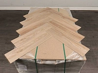 117 m2 pvc dryback visgraat - 632 x 158 x 2,5 mm - afbeelding 3 van  4