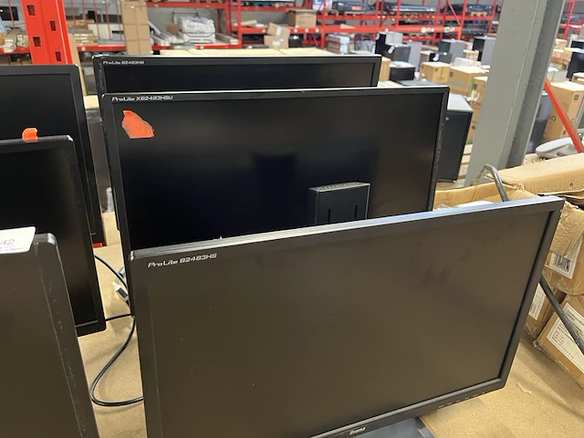 11x beeldscherm 24" iiyama, prolite - afbeelding 14 van  19