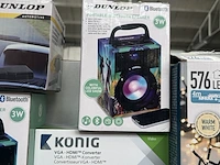 11x elektronica en verlichting w.o. camera's w.o. konig, dunlop - afbeelding 5 van  6