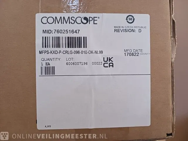 11x glasvezelpaneel commscope, mfps-kxd-p - afbeelding 8 van  16