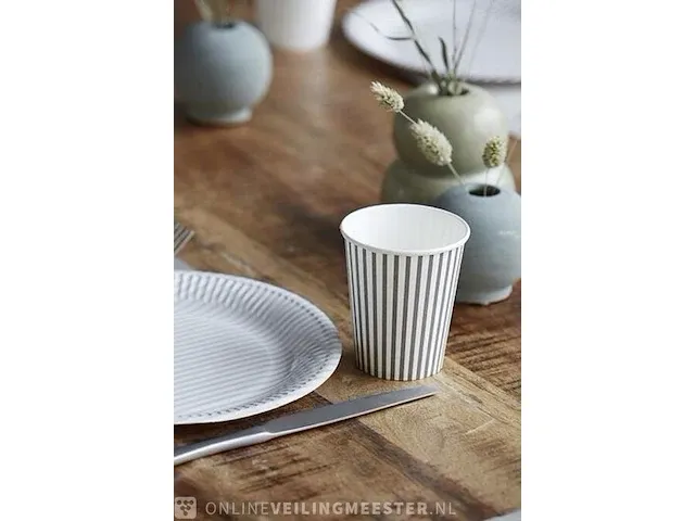 11x set papieren beker house doctor - afbeelding 3 van  5