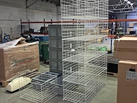 11x stortmand en 7x kunststof krat, o.a. siemens , grijs / chroom - afbeelding 1 van  11