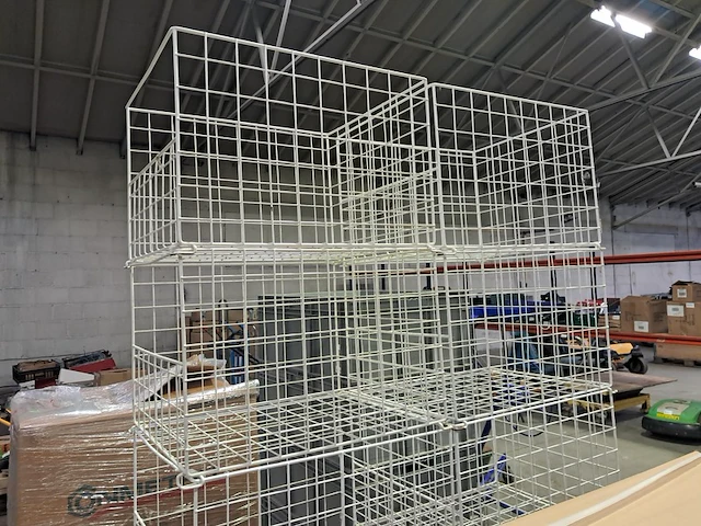11x stortmand en 7x kunststof krat, o.a. siemens , grijs / chroom - afbeelding 4 van  11