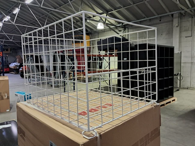 11x stortmand en 7x kunststof krat, o.a. siemens , grijs / chroom - afbeelding 5 van  11