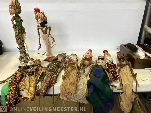 11x wajang poppen - afbeelding 1 van  7