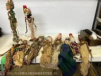 11x wajang poppen - afbeelding 1 van  7