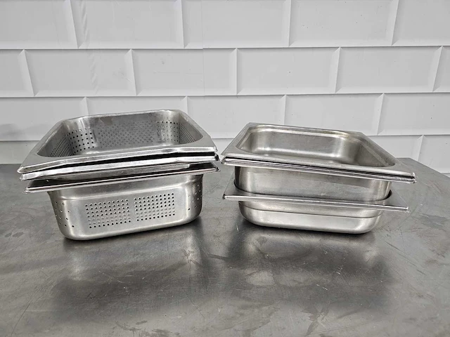 1/2 100 - rvs gastronormbak (8x) - afbeelding 3 van  3