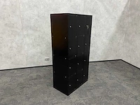 12-deurs lockerkast zwart met sleutels - afbeelding 5 van  7