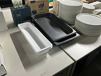 1/2 en 1/1 gn melanine schaal (4x) - afbeelding 1 van  3